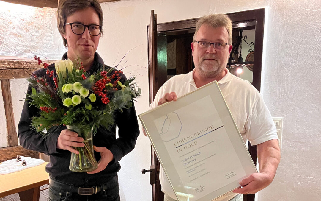 40-jähriges Betriebsjubiläum von Detlev